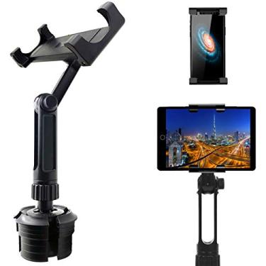 Imagem de ChargerCity Suporte de copo de bebidas para veículos para todos os smartphones e tablets do iPhone 16 14 13 Pro Max para iPad Air Pro Mini Pixel Galaxy S26 S25 S24 Ultra Fold Flip para Galaxy Tab A S