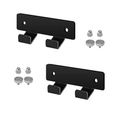 Imagem de Amagogo 2 peças porta-chaves de mandril, ganchos de armazenamento de garagem de metal resistente para torno de furadeira e prensa