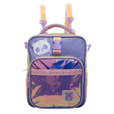 Imagem de Lancheira Térmica Utility Panda Lilás Juvenil Xeryus