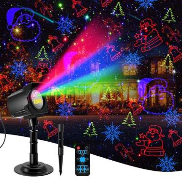 Imagem de Projetor de Natal Lights Yivsen 3 Color Laser Outdoor