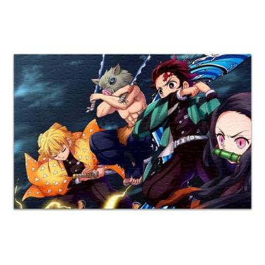 Imagem de Quebra Cabeça Kimetsu No Yaiba Personalizado 120 Peças 001 - Pomps Gee