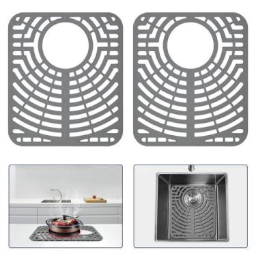 Imagem de Protetor de pia Snuggery Silicone 12x14cm para pia de fazenda