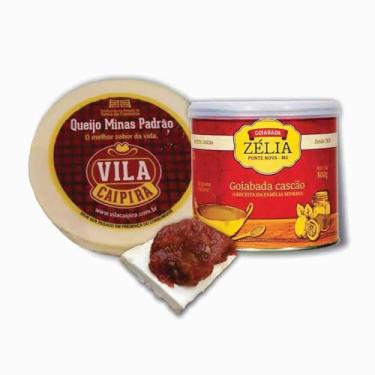 Imagem de Kit Romeu e Julieta: Queijo Minas Padrão + Goiabada Cremosa Cascão
