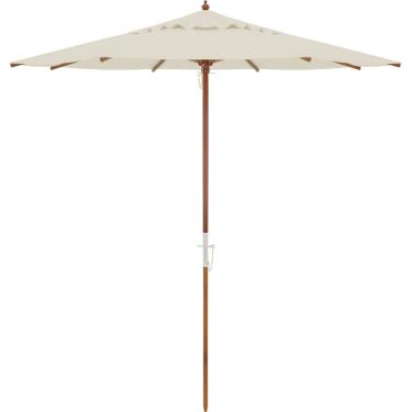 Imagem de Ombrelone Treviso de Madeira e Poliéster 3,00m Bege Bel