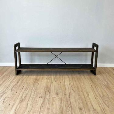 Imagem de Rack de TV de Madeira Pinus Linea Tabaco - ArtFactory Design