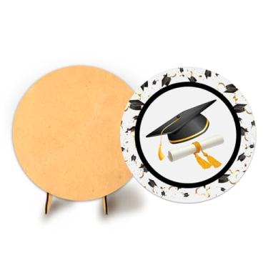 Imagem de Painel Redondo C Elastico 50cm Formatura + Suporte MDF (FOR009)