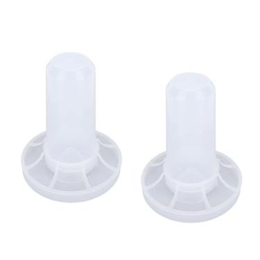 Imagem de Asixxsix Conjunto Automático de Comedouro e Bebedouro de Frango, Feito de Plástico Espessado para Avicultura, Com Design Pendurado Sem Resíduos, Adequado para Galinhas, Patos, Codornas,