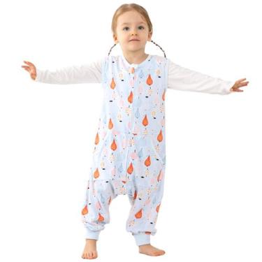 Imagem de Saco de dormir infantil WONDAY 0.5 Tog com pés 2T 3T