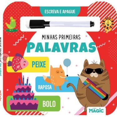 Imagem de Livro - Escreva e Apague - Minhas Primeiras Palavras