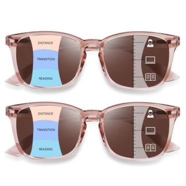 Imagem de Óculos de sol progressivos OPTOFENDY Square Readers UV400 1.5 Magn.