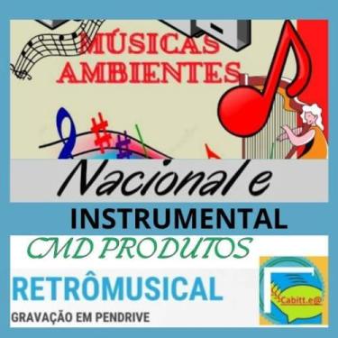 Imagem de Pen drive 8gb com Músicas = Músicas Ambientes - Nacional e Instrumenta