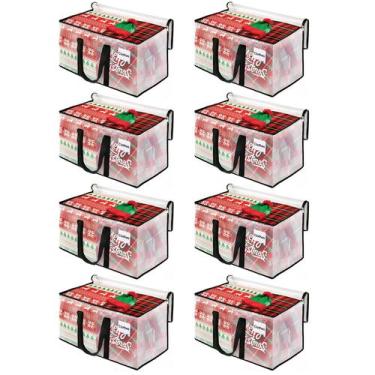 Imagem de Sacos móveis BlissTotes, pacote com 8 unidades, armazenamento pesado, 