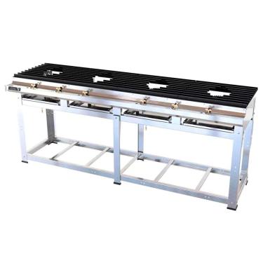 Imagem de Fogão Industrial 4 Bocas Em Linha Venâncio Nova Era Com Espera Forno Nev41