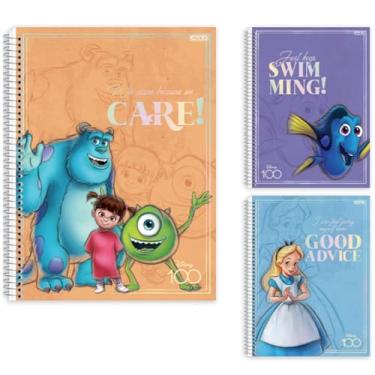 Imagem de CADERNO UNIVERSITARIO 1M CD -80F DISNEY 100 - SĂO DOMINGOS - 10561