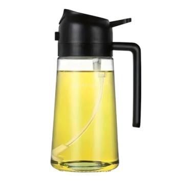 Imagem de Spray Borrifador Culinário Porta Azeite Vinagre 450ml Preto