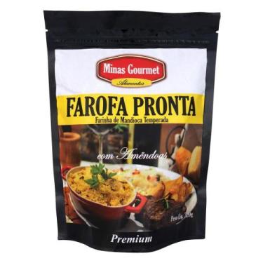 Imagem de Farofa de Mandioca Com Amêndoas Minas Gourmet 320g