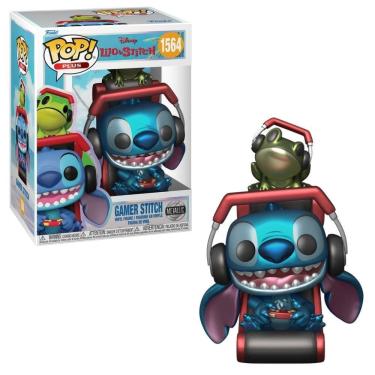 Imagem de Boneco Funko Pop Plus Disney Lilo & Stitch Gamer Metálico