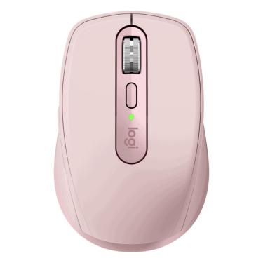 Imagem de Mouse sem Fio Logitech MX Anywhere 3 - Bluetooth ou USB Unifying - Logitech Flow - Rosa - 910-005994