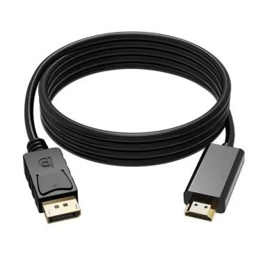 Imagem de Cabo Conversor Displayport Para Hdmi Hdtv Cabo 1.8M 1080P