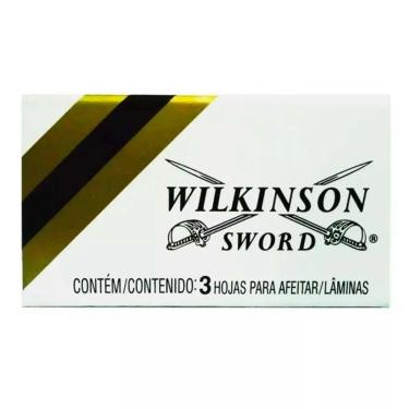Imagem de Lâmina De Barbear Aço Inox Wilkinson Sword 3 Unidades