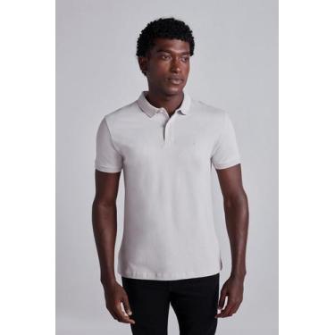 Imagem de Camisa Polo Piquet Premium Slim Fit - Cinza - HIGHSTIL, Cinza, M