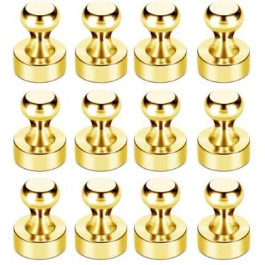 Imagem de 12 peças de quadro branco de geladeira pequeno ímã forte acessórios de cozinha sala de aula conjunto de armário decorativo decoração essencial calendário de escritório artesanato magnético