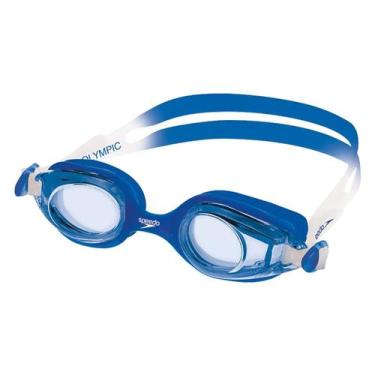 Imagem de Óculos natação speedo olympic jr, Azul, UN