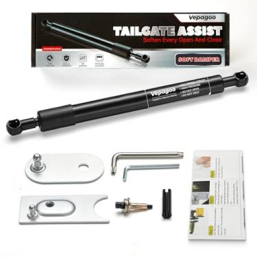 Imagem de Vepagoo Amortecedor de amortecedor de apoio para porta-malas Soft Open 43301 adequado para Dodge Ram 1500 2009-2018, RAM 1500 2019-2022 Classic, RAM HD 1500 2500 3500 2010-2022.