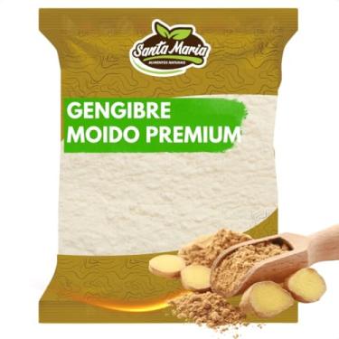 Imagem de Gengibre Moído 500g Santa Maria - Puro, Picante e Termogênico, Moagem Fina - Pura Energia - 500 g