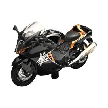 Imagem de Modelo De Motocicleta Hayabusa R1 GSX1000R CBR 1000RR Em Escala 1:18, 
