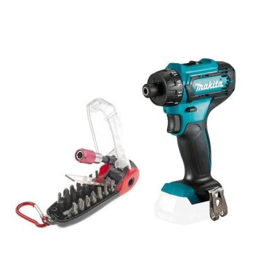 Imagem de Parafusadeira Df033Dz Makita Com 12V Sem Bateria + Jg 18 Bit