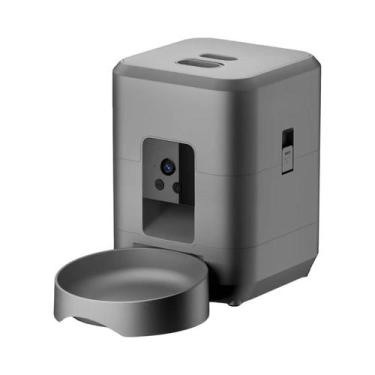 Imagem de Dispensador Automático De Ração Para Gatos 2L Com Câmera E Visão Notur