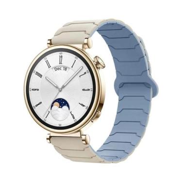 Imagem de Pulseira Magnética De Silicone De 18mm 20mm 22mm Para Samsung Galaxy W