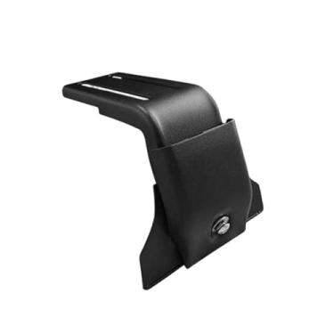 Imagem de QccHieUs Suportes de teto para carro ajustáveis, instalação rápida, práticos, profissionais, duráveis, adaptador de montagem em calha de aço reforçado, 10cm