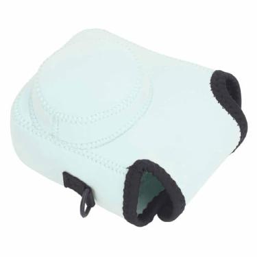 Imagem de aqxreight Estojo para Câmera Instantânea Fácil de Usar Alça de Ombro Ajustável à Prova de Poeira Bolsa de Armazenamento para Câmera Instantânea para Mini 12 Branco Acinzentado Consistente Com o que