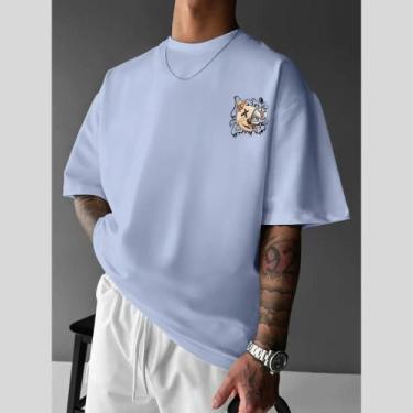 Imagem de Camiseta Masculina Estampada Oversized Urso Happines 365 Street Geek W