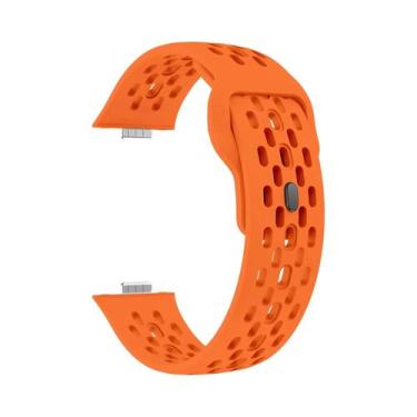 Imagem de Pulseira De Silicone Respirável Para Huawei Watch Fit 4 3 4 Pro, Pulse