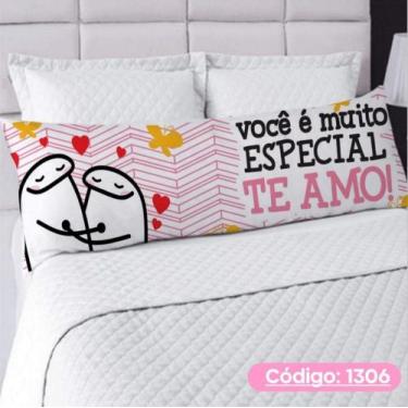 Imagem de Capa De Travesseiro Corpo Fronha Xuxão Com Ziper Personalizado 1.25x0.