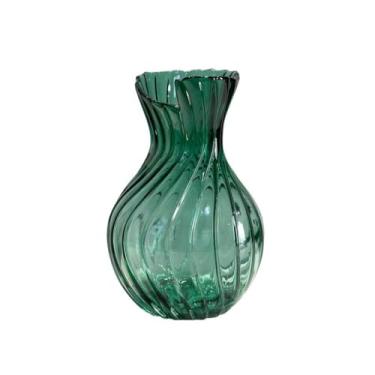 Imagem de Vasos de vidro transparente, arranjo de flores hidropônico, vaso de flores, casa, sala de estar, mesa de jantar, ornamentos de mesa (B)