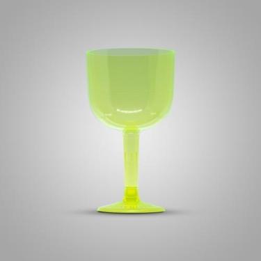 Imagem de Taça Pit 500 Gin 16 Unidades 500Ml Acrilico Amarelo - Plastilania