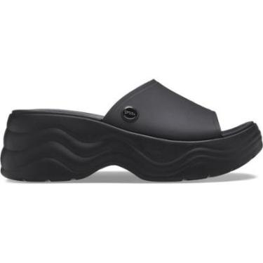 Imagem de Chinelo crocs skyline slide black-Feminino