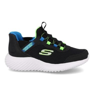 Imagem de Tênis Skechers Infantil Bounder Brisk Burst Preto-Masculino