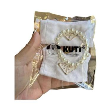 Imagem de Conjuntos De Roupas Tricotadas Para Bonecas Labubu Com Chapéus E Colar