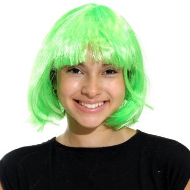 Imagem de Peruca De Chanel Acessório Para Fantasia - Carnaval, VERDE, U