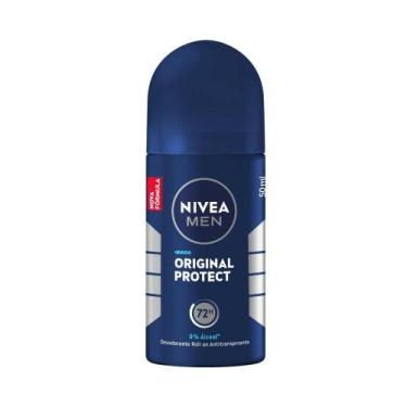 Imagem de Desodorante Antitranspirante Roll-on NIVEA MEN Original Protect 50ml
