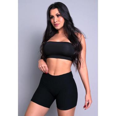 Imagem de Short MVB Modas Curto Bolha Feminino-Feminino