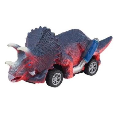 Imagem de Dinosaur Pull-Back Toy Educational Fun Car for Boys Blue - Taiyuanketa