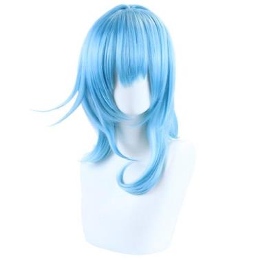 Imagem de Peruca de cosplay de anime Perucas sintéticas para H Genshins Impacts 