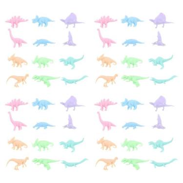 Imagem de 48 peças de estatuetas de dinossauros, modelos, brinquedos c - Gloome 