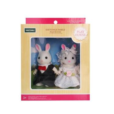 Imagem de Conjunto de bonecas Simulation Forest Animal Family em escala 1:12 - G